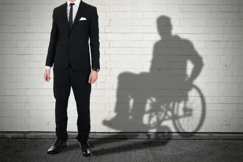 He was standing