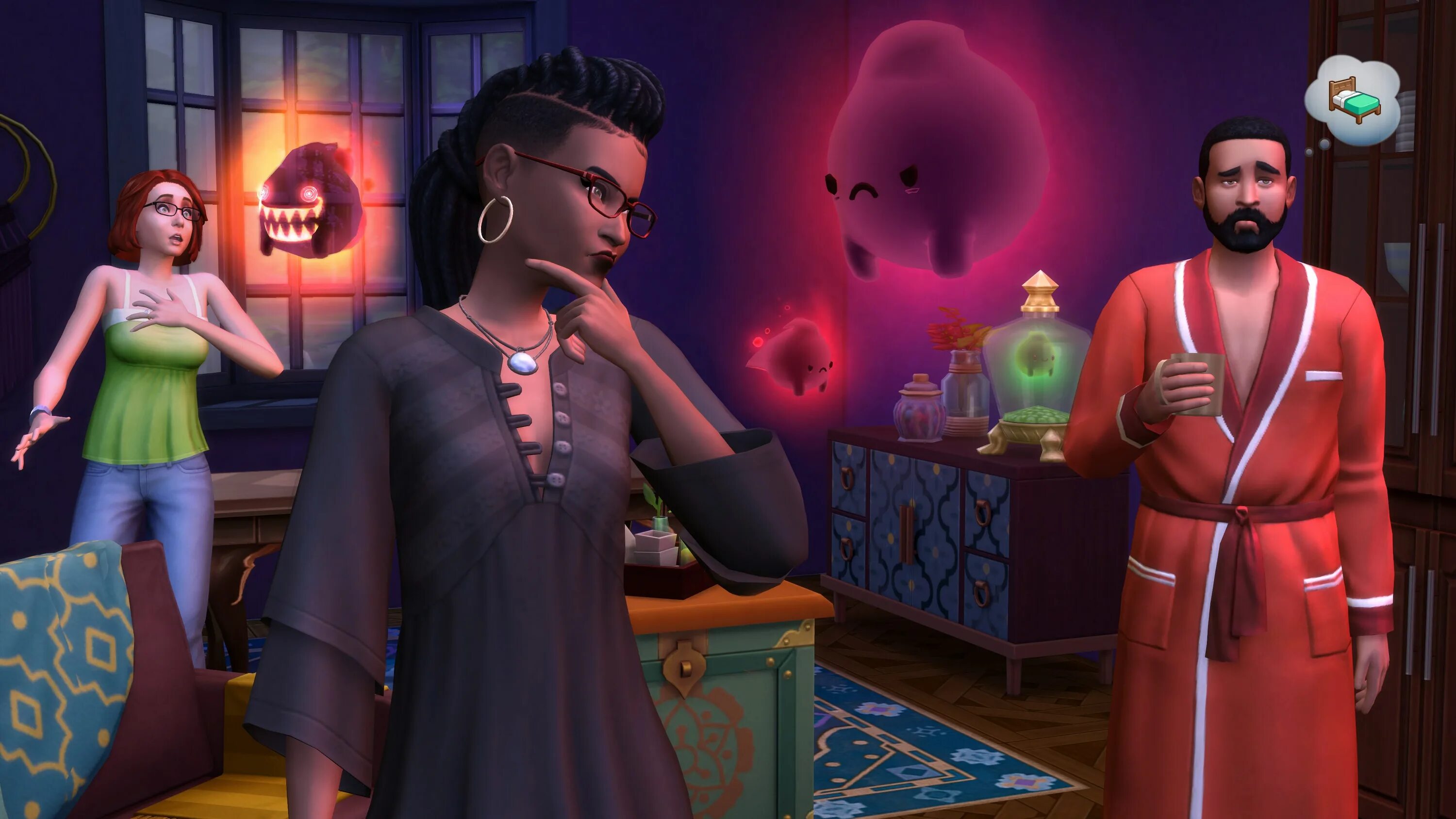 Симс 4 вызовы. The sims™ 4: паранормальное. симс 4 паранормальное. sims 4 paranormal stuff pack. симс 4 дополнение паранормальное.