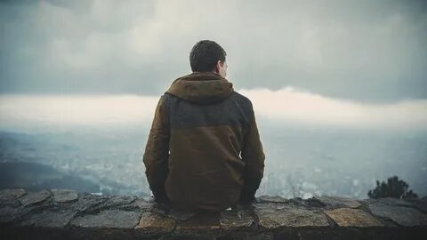 Alone at the edge of a universe