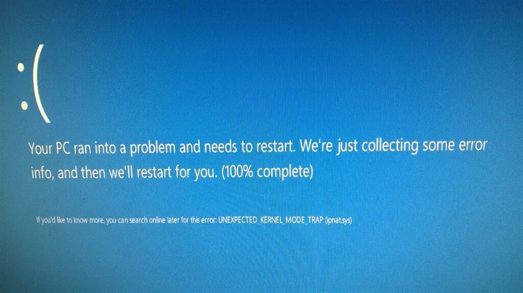 Синий экран System thread. Синий экран System thread exception not Handled. Ошибка System thread exception not Handled Windows 10. Синий экран Kernel Mode. System thread exception not handled что делать