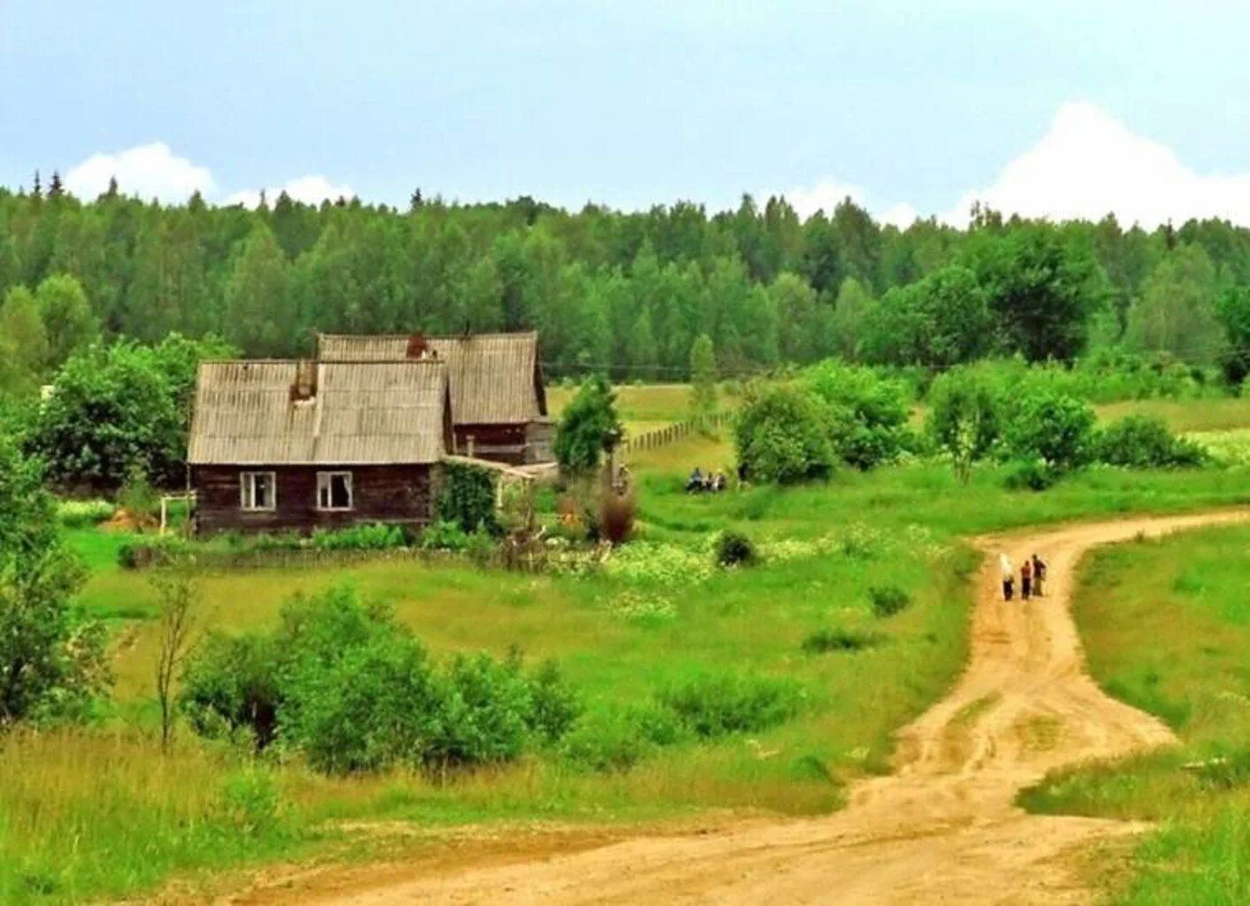 Хочется уехать в деревню