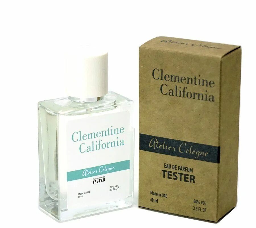 Uae духи. Духи UAE Tester 60 ml. Atelier одеколон Cologne Clementine. Tester Clementine California Atelier Cologne 60мл. Atelier Cologne Clementine California 60ml..