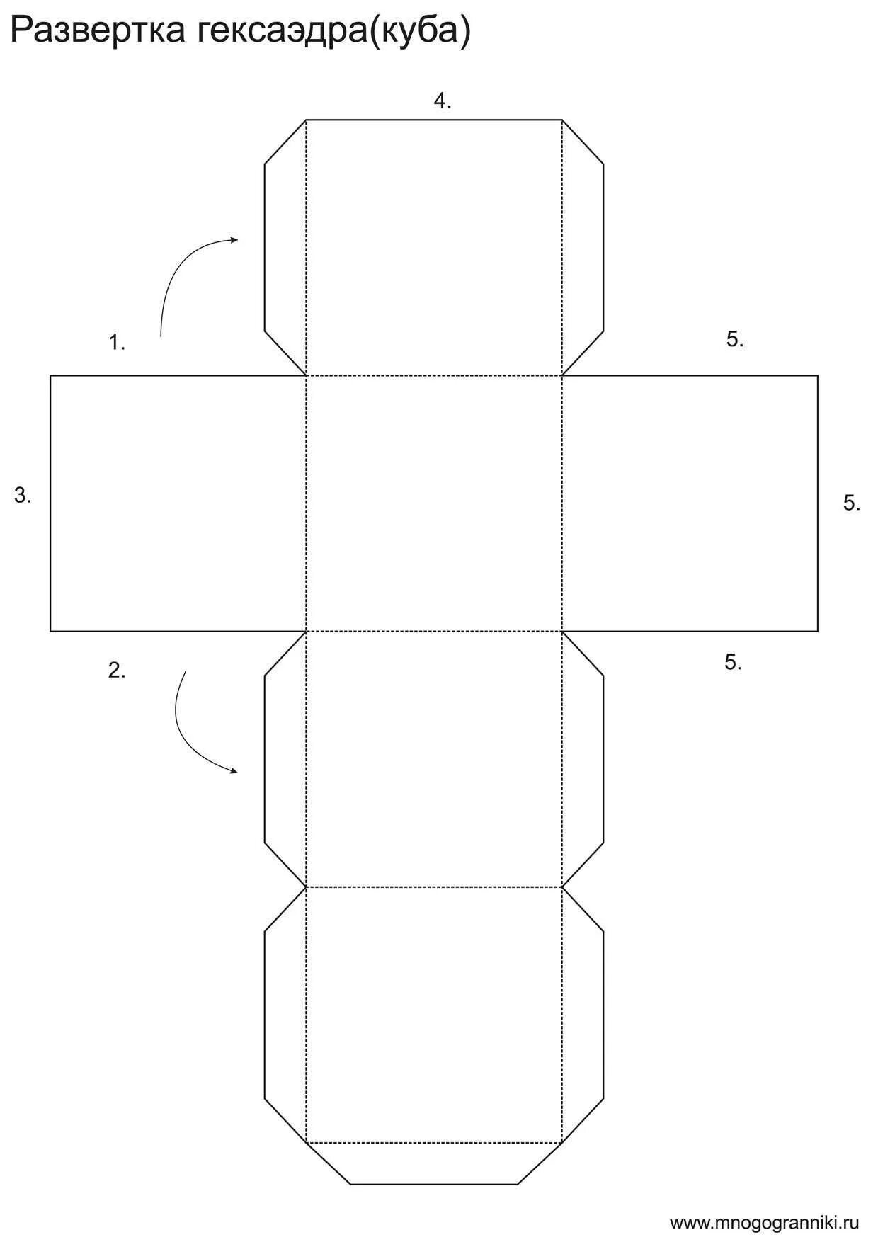 Шаблоны кубов из бумаги. Правильный гексаэдр развертка. Развертки многогранников куб. Развертка Куба 5 на 5. Схема развертки Куба.