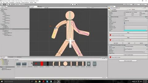 Unity движения персонажа