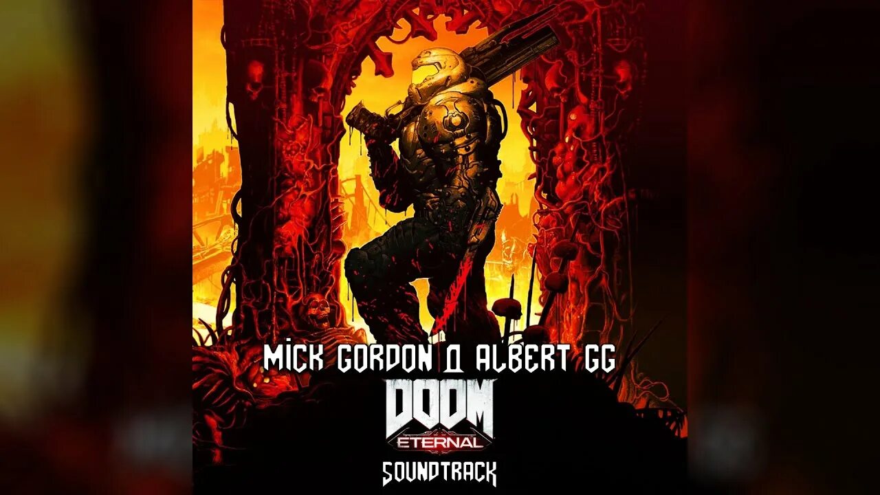 Doom eternal ost the only thing they. Mick gordon ost. mick gordon logo.