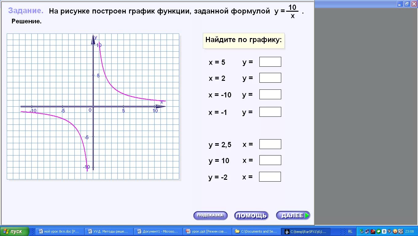 Функция обратно пропорциональная 8 класс. Построение Графика обратной пропорциональности 8 класс. Графики функций 8 класс Гипербола. График обратной пропорциональности 8 класс. Функции Алгебра 9 класс Гипербола.