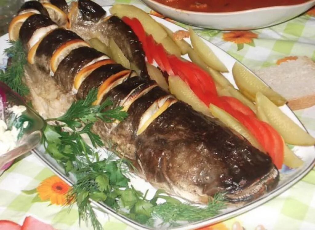 Блюда из сома рецепты