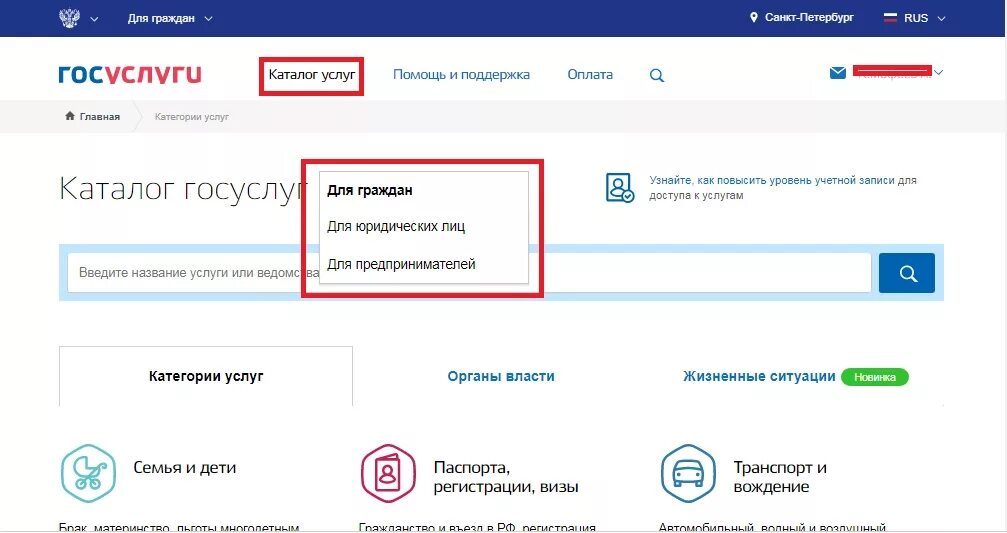 Госуслуги для юридических лиц. Услуги для юридических лиц на портале госуслуг. Каталог госуслуг для граждан. Регистрация юридического лица на госуслугах. Госуслуги красноярский вход в личный