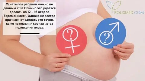 Признаки определяющие пол ребенка при беременности