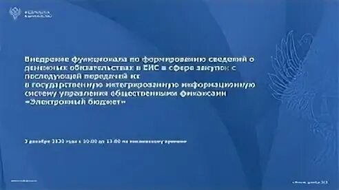 Совершение казначейских платежей в еис