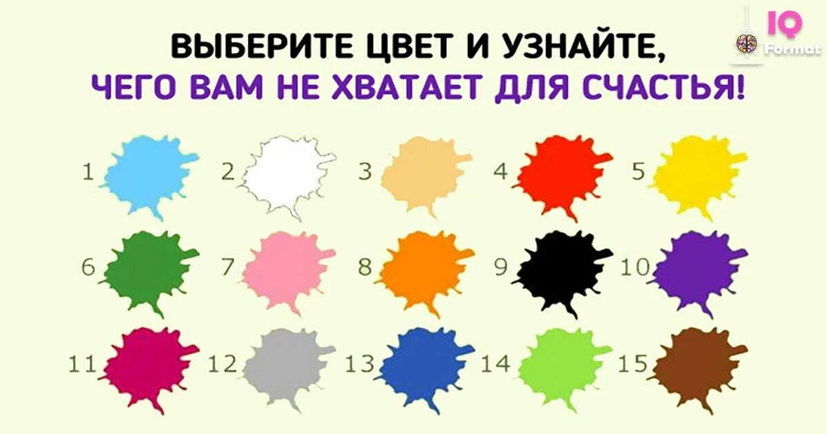 Психологические тесты на характер. Психологические тесты. интересные тесты. кляксы разных цветов. цвета для детей.