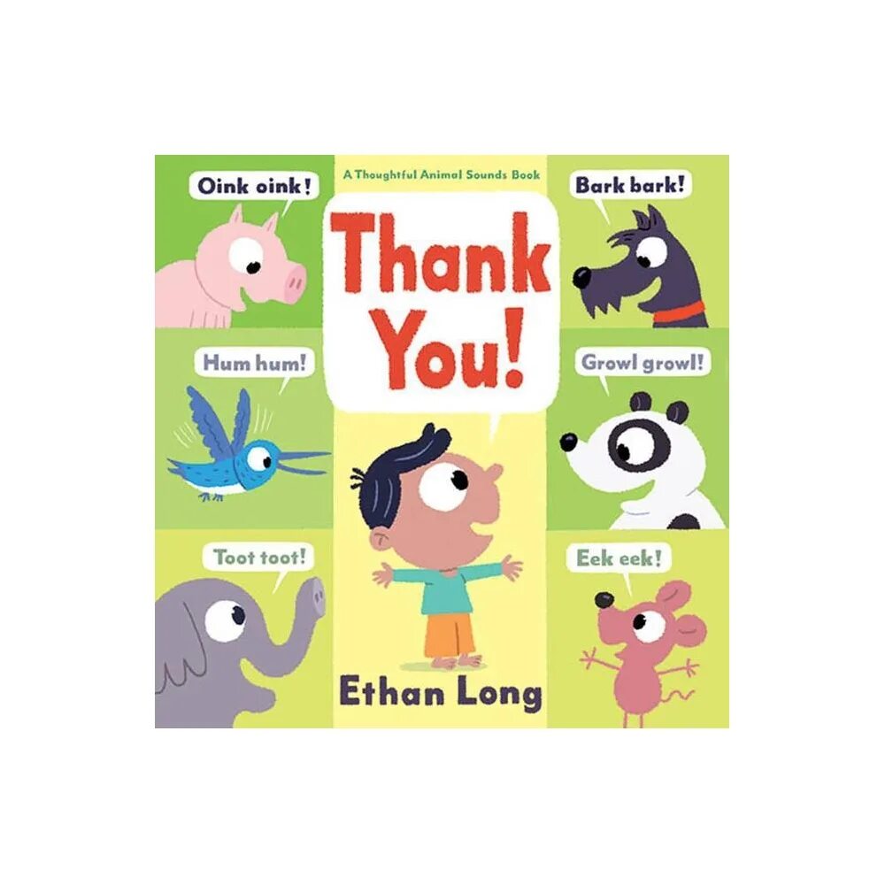 Thanks animals. Thank you animals. long, ethan / этан лонг &quot;pug&quot;. animal sounds in english. thank you for the bookclub card.