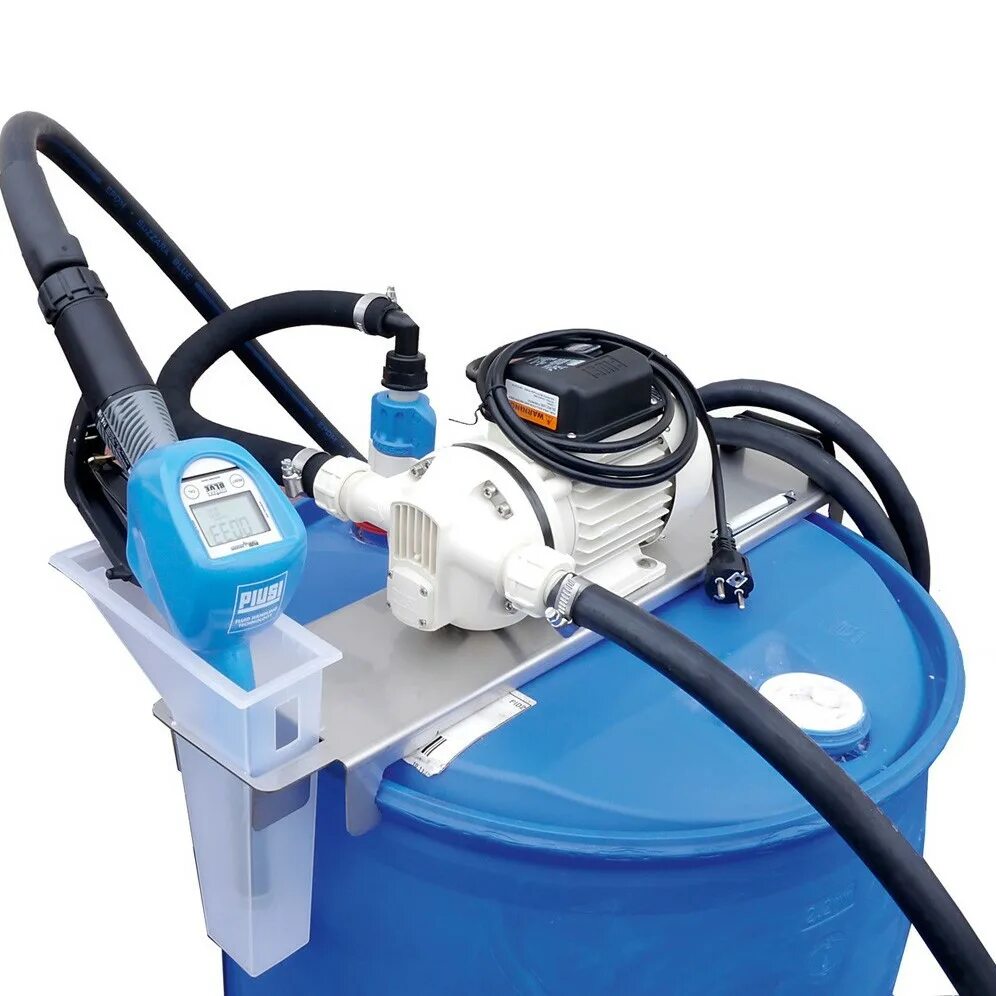 Перекачивающий блок для перекачки жидкости ADBLUE SUZZARABLUE Drum. Piusi SUZZARABLUE Pump 230 в. Раздаточный узел Piusi SUZZARABLUE 3 Basic для мочевины. SUZZARABLUE Basic перекачивающий блок для мочевины, 220в произв. 35л/мин.,.