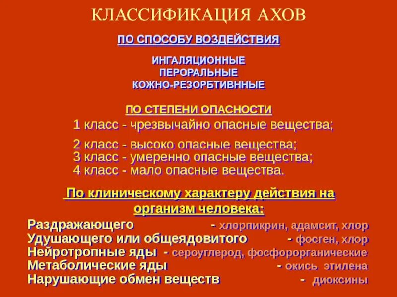 Классификация аварийно-опасных химических веществ. Классификация АХОВ таблица. Аварийно опасные химические вещества степени опасности. 4 Класса опасности АХОВ. Химически опасными веществами называют