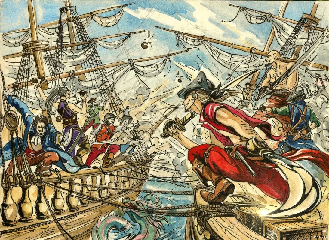 Нападение пиратов. Фрегат сражение абордаж. Абордаж корабля пиратами картина. Абордажный бой пиратов. Абордаж 17 века.