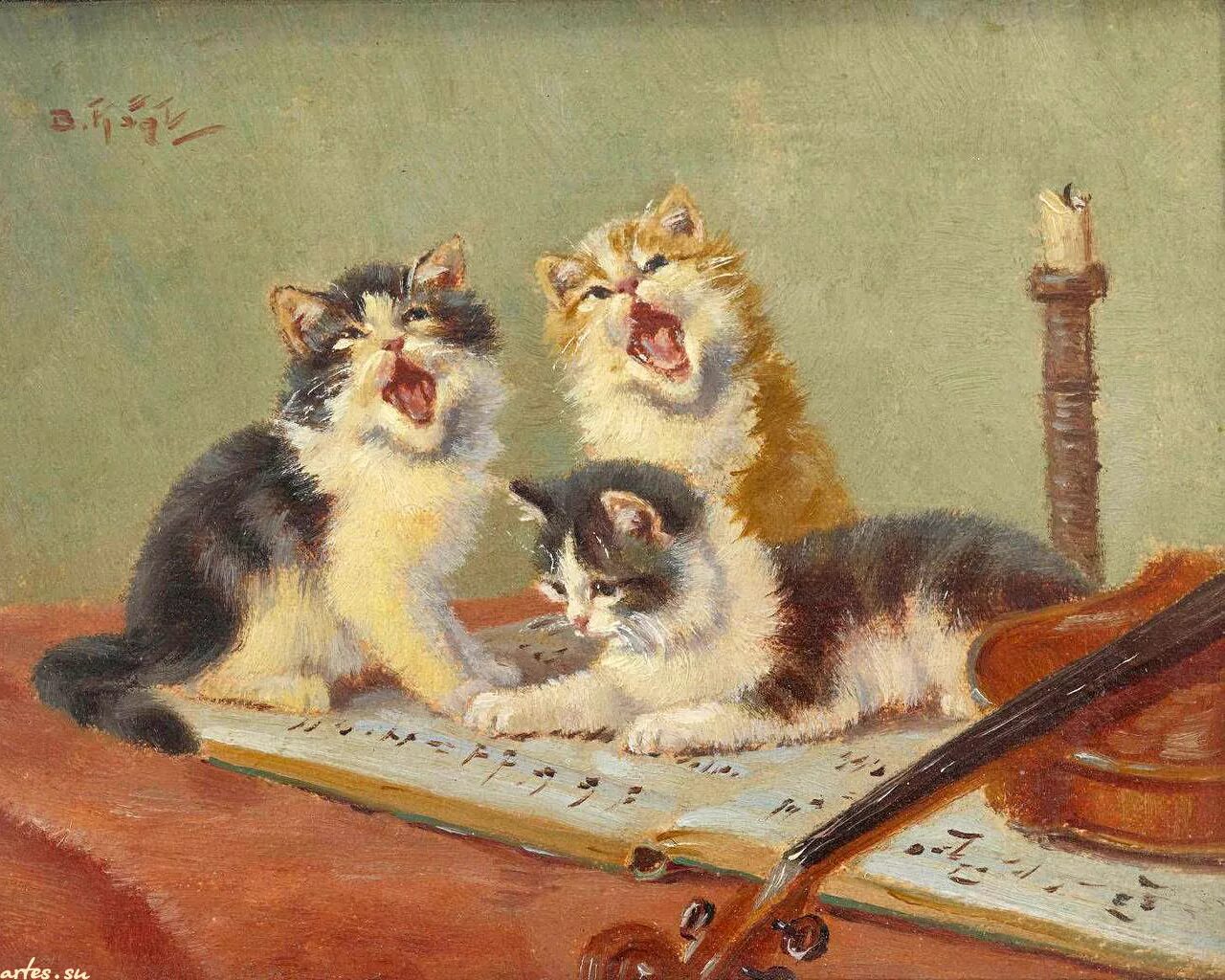 котик поет. котик с микрофоном. кот поет. кошка поет.