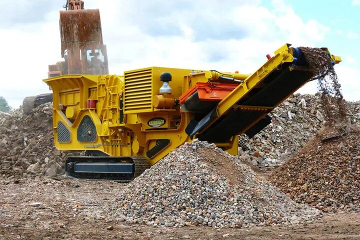 Размещение дробильно-сортировочного оборудования на карьерах нерудных материалов