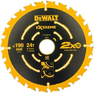 Пильный диск dewalt