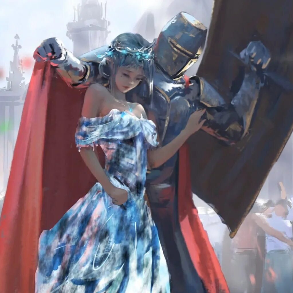 Мем рыцарь защищает девушку Мастерская Steam::Knight and princess