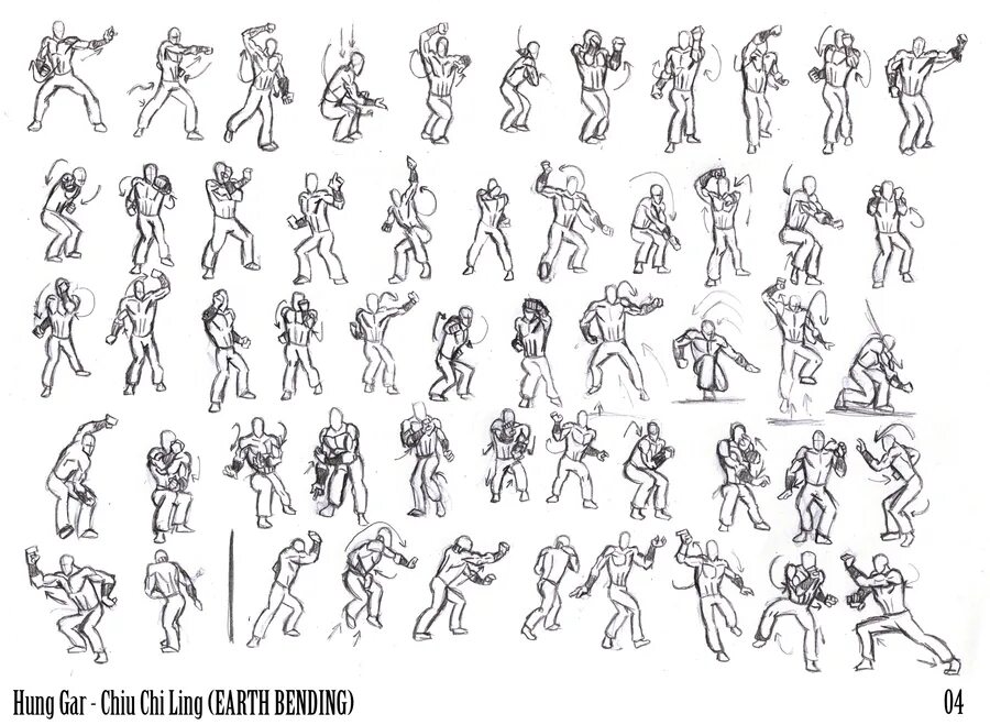 Avatar poses