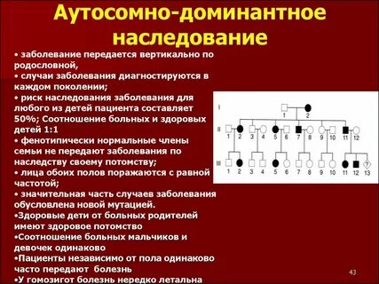 Болезни передаваемые по наследству