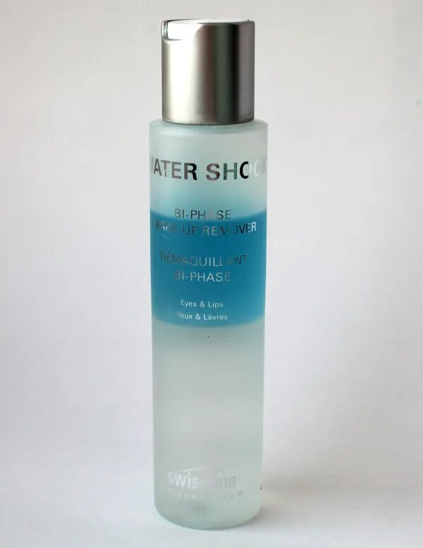 Bi phase. Swiss line Water Shock bi-phase make-up Remover 100 мл. Средство для снятия макияжа. Двухфазная жидкость для снятия макияжа. Двухфазное средство для снятия макияжа с глаз.