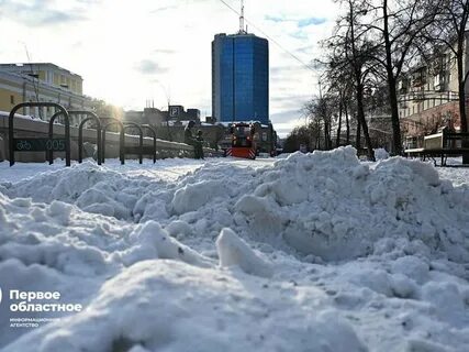 Вышел снег