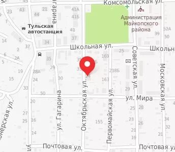 Майкоп тульский расстояние