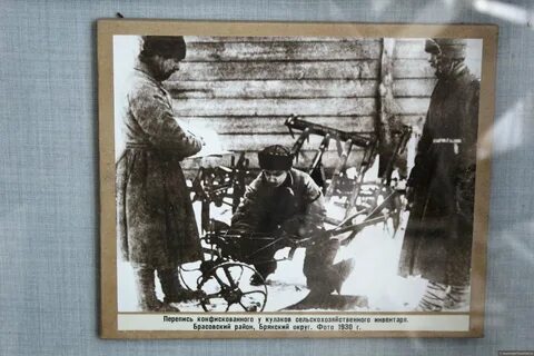 Начало массового голода после раскулачивания