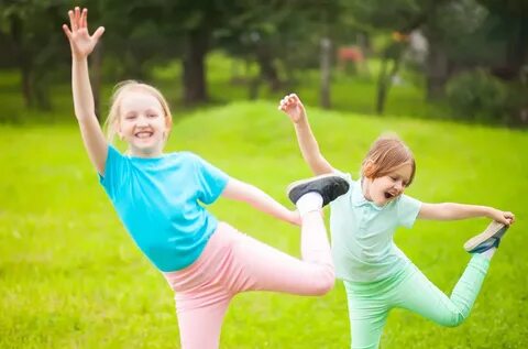 My sister do exercises