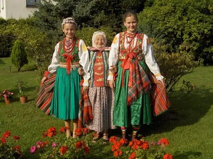 Польский народный костюм