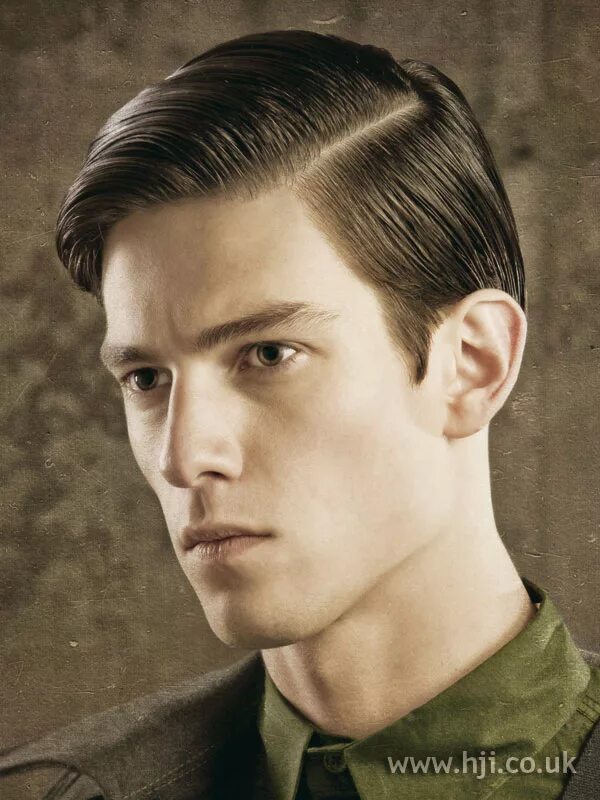 Pin by KEN ROSSI on sharp parts and well slicked Slick hairstyles, Fade haircut,