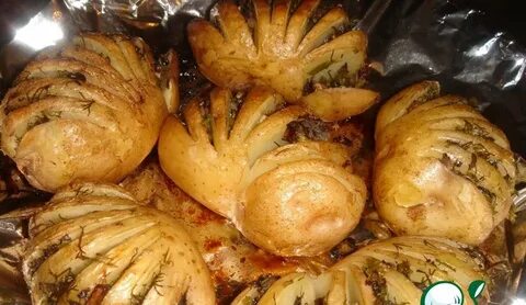 Картошка с молоком запеченная в духовке