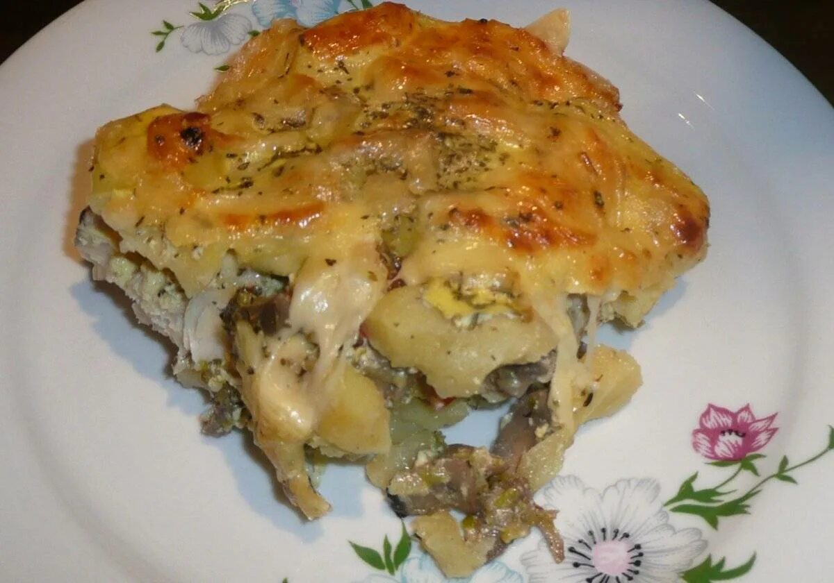 Картофельная запеканка с фаршем - АО "Череповецкий мясокомбинат"