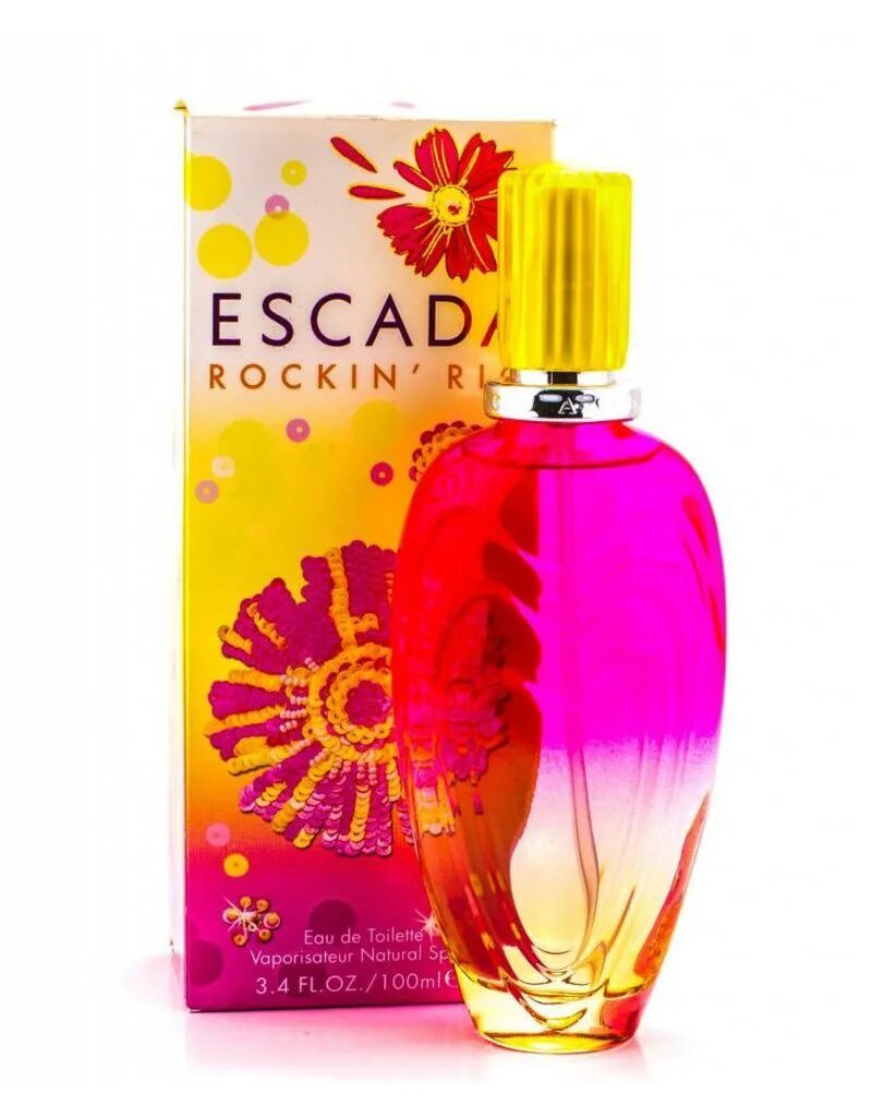 Escada limited edition. Духи escada rockin rio. escada rockin rio 100 мл. эскада рокин рио 2007. эскада 2005 эскада аромат.