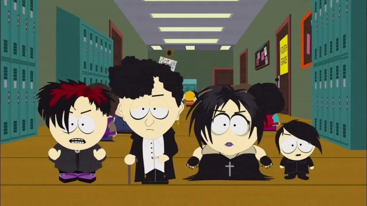 South park kids. Дети готы саус парк. Дети готы саус парк. Готы саус парк. Дети готы саус парк.