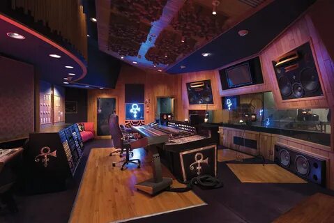 Paisley Park’s world-class recording studios are loaded with Prince iconogr...