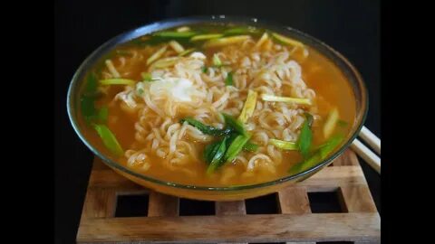 Корейская лапша приготовление
