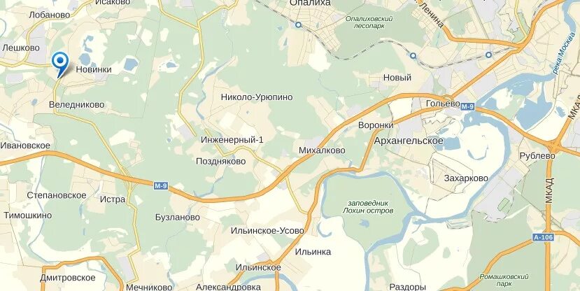 Расписание павшино тимошкино