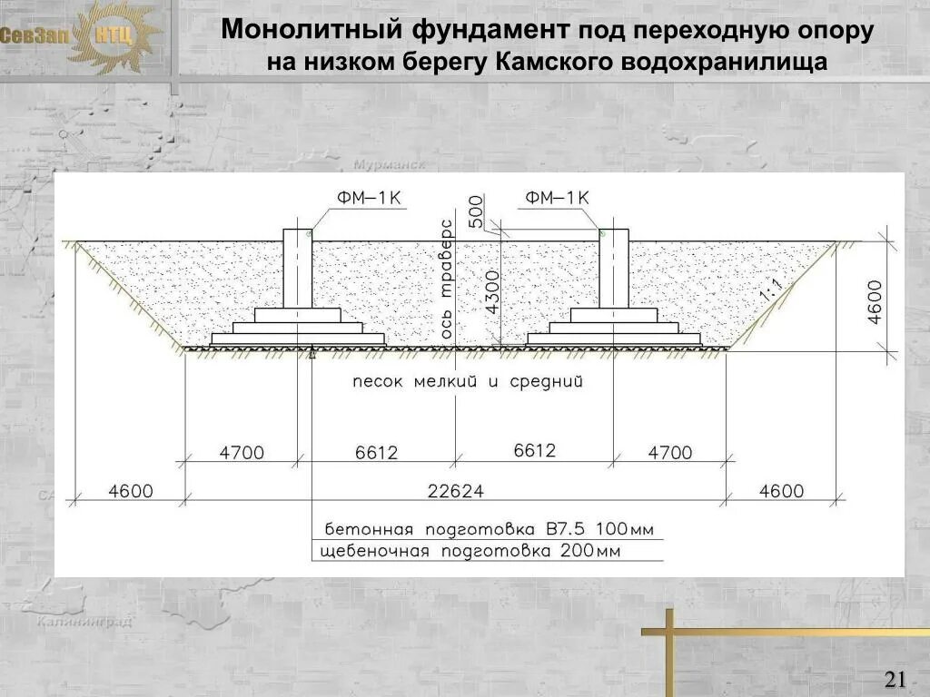 Фундамент под опору. Щебеночная подготовка под фундамент чертеж. монолитные фундаменты под опоры. монолитный фундамент под опору. фундамент переходной опоры.