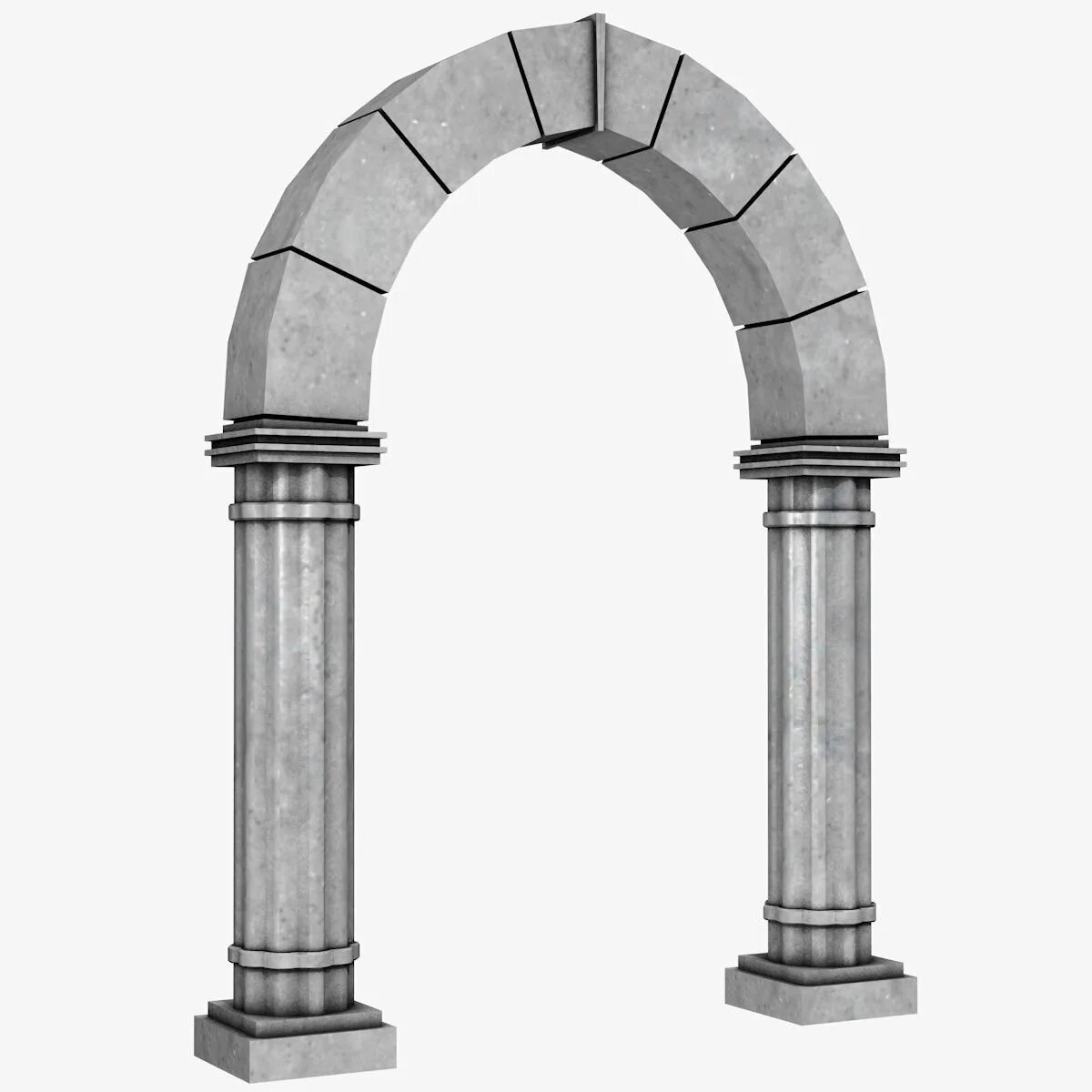 3д арка. Archway сщштдшые. Каменная арка. Арка с колоннами. Каменная арка на белом фоне.