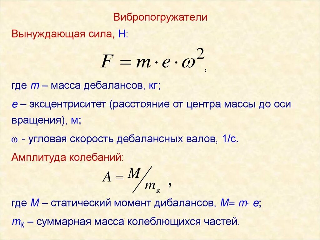 Найти вынужденную силу
