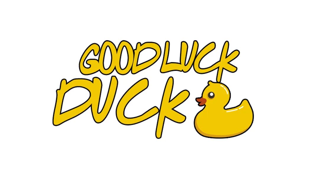 Good duck. Летерринг good luck Duck. Красивые логотипы Ducks. Crazy Duck логотип.