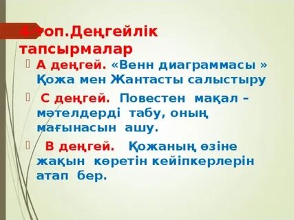 Джигсо әдісі презентация