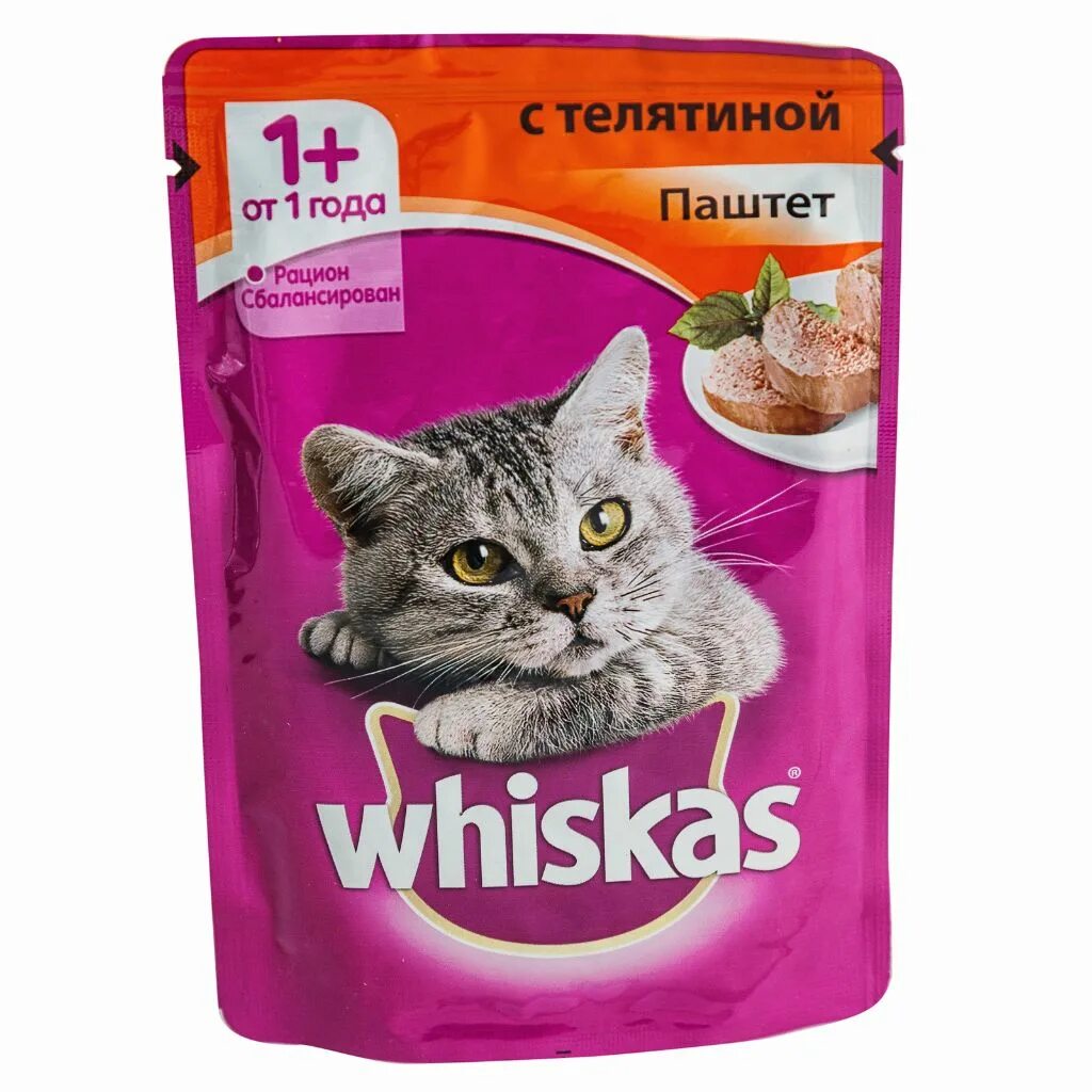 Корм для кошек вискас паштет с телятиной 85г. Корм для кошек Whiskas с телятиной 85 г. Вискас корм для кошек паштет 85 гр. Корм для кошек Whiskas с говядиной, с печенью 85 г. Корм для котов в пакетах