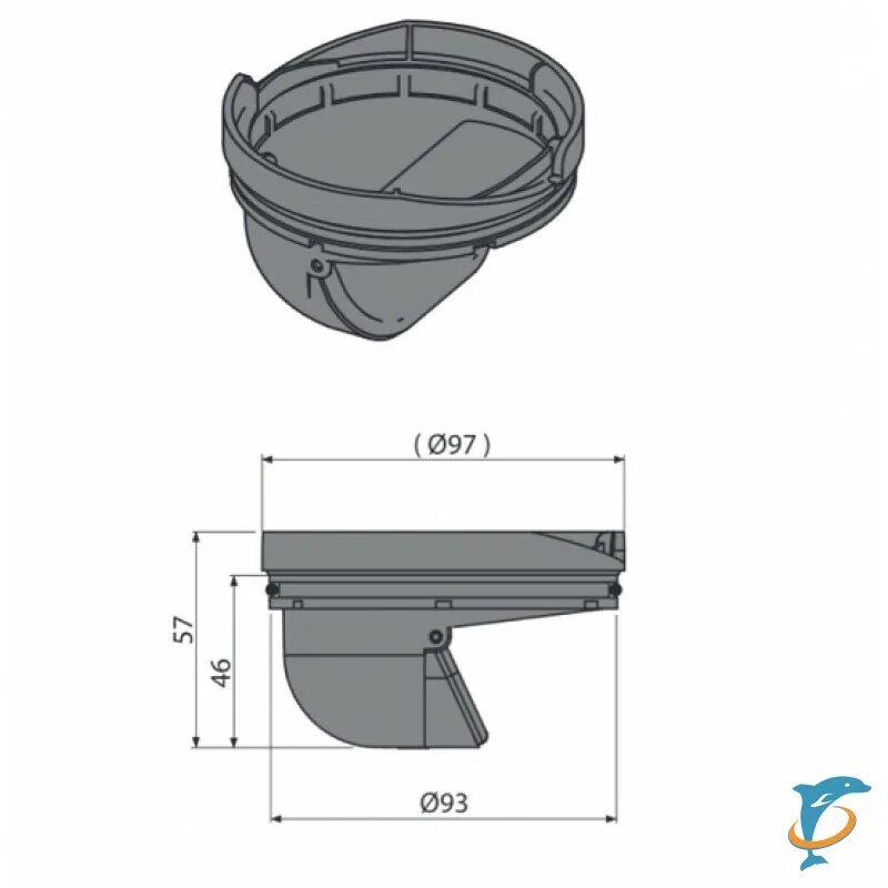 Обратный трап. Гидрозатвор ALCAPLAST apv0030. Сухой затвор ALCAPLAST apv0030. Гидрозатвор сухой ALCAPLAST apv0030. Сухой затвор для канализации 110 мм для бани.