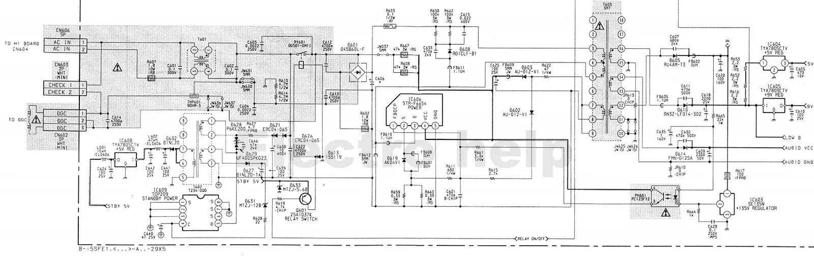 Str f6654 схема тока STR-F6600 Datasheet Off-line Quasi-resonant Flyback Converter ( Pinout