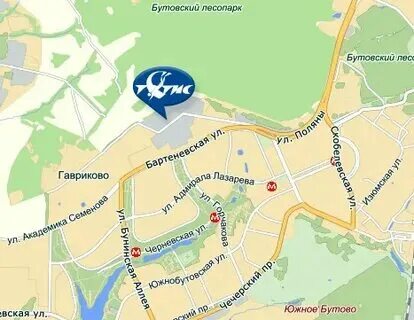 Автобусы южное бутово на карте
