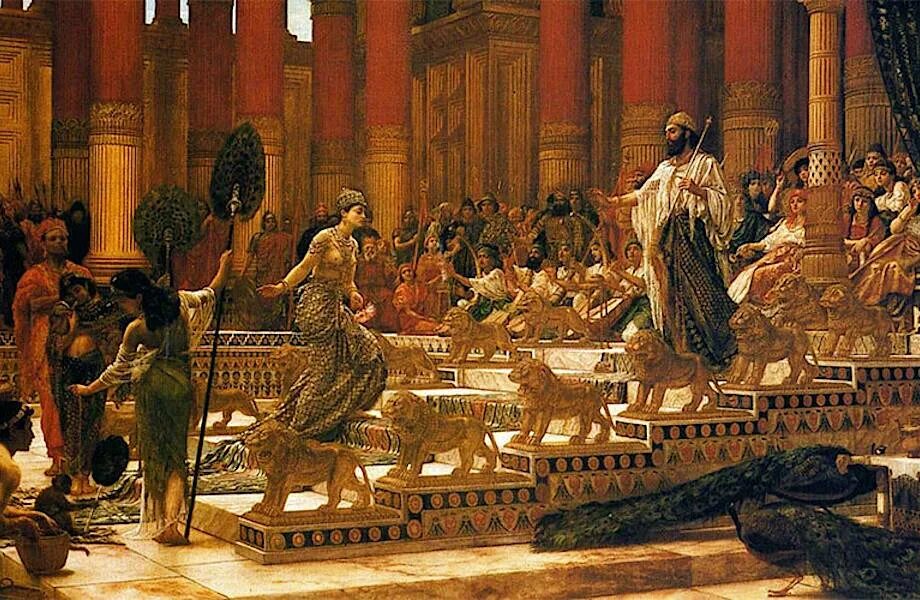 Солом н. Соломон и царица савская. царица савская на пиру у царя соломона. визит царицы савской к царю соломону. соломон и царица савская в живописи.