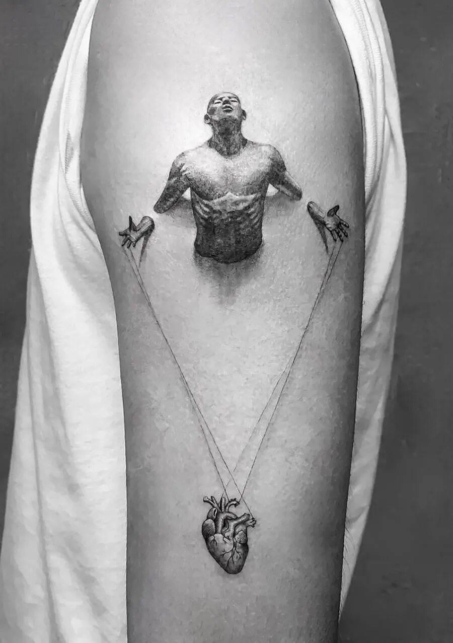 кодама дух дерева тату. принцесса мононоке духи леса тату. мир наколка. тату дух. тату дух леса.